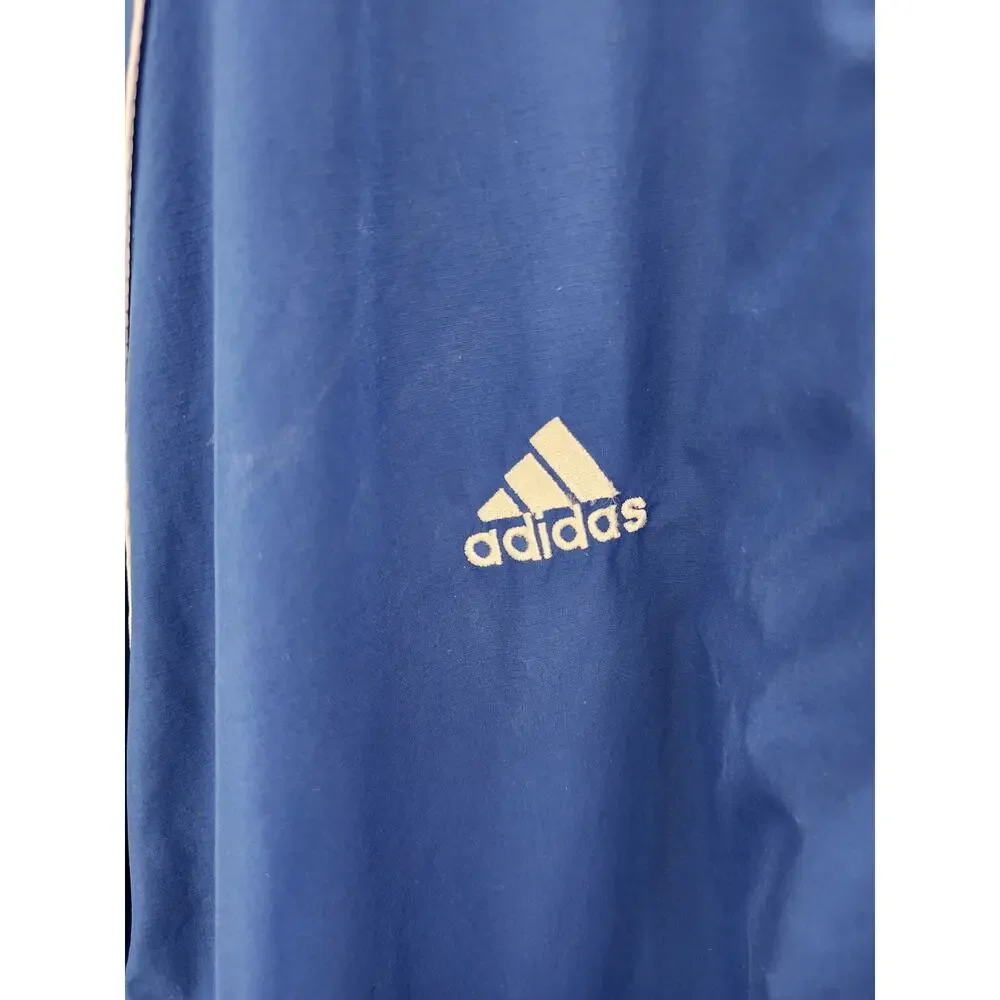 Adidas Men XL Kansas University Jayhawks NCAA 1/4 Zip Pullover Jacket Collegiate